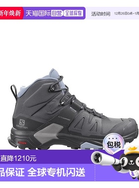 欧洲直邮Salomon萨洛蒙 X ULTRA 4 MID GORE-TEX女士黑色防水户外