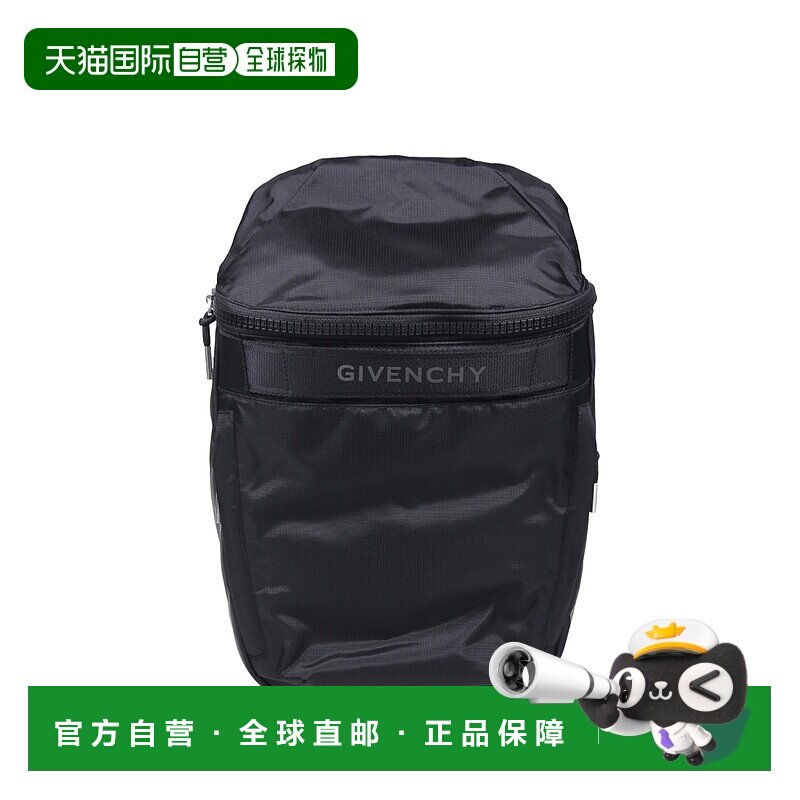香港直邮GIVENCHY 男士双肩包 BK50BSK1RG001 CO 黑色 G-Trek徽标