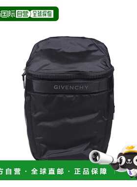 香港直邮GIVENCHY 男士双肩包 BK50BSK1RG001 CO 黑色 G-Trek徽标