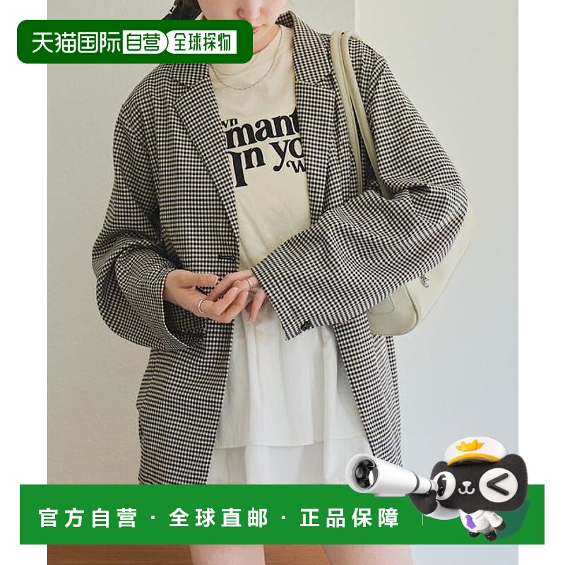 1h可退 日本直邮Kastane 格纹西装外套休闲夹克