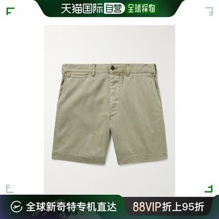男士 香港直邮潮奢 MILL 233MP0353077 ALEX 直筒棉质斜纹布短裤