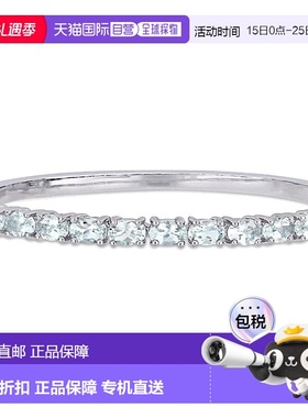 自营 mimi & maxMimi & Max 6 1/3 克拉 TGW 海蓝宝石手镯 92