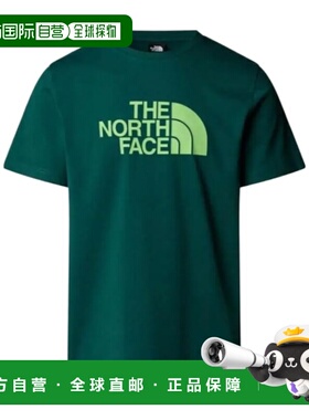 香港直邮THE NORTH FACE 男士T恤 NF0A8A6CA6O SS2025 绿色