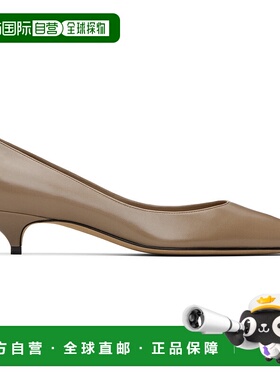 1h可退 香港直邮潮奢 The Row 女士 灰褐色 Liisa Kitten Two 中