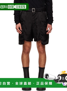 香港直邮rick owens 瑞克 欧文斯 男士 黑色 Temple Stefan 工装