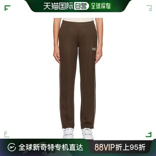 SPORTY RICH Earth 香港直邮潮奢 女士 独家发售棕色运动裤