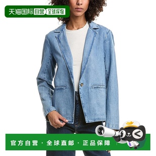 美国奥莱直发 蓝色 自营Bella Dahl捷豹运动夹克