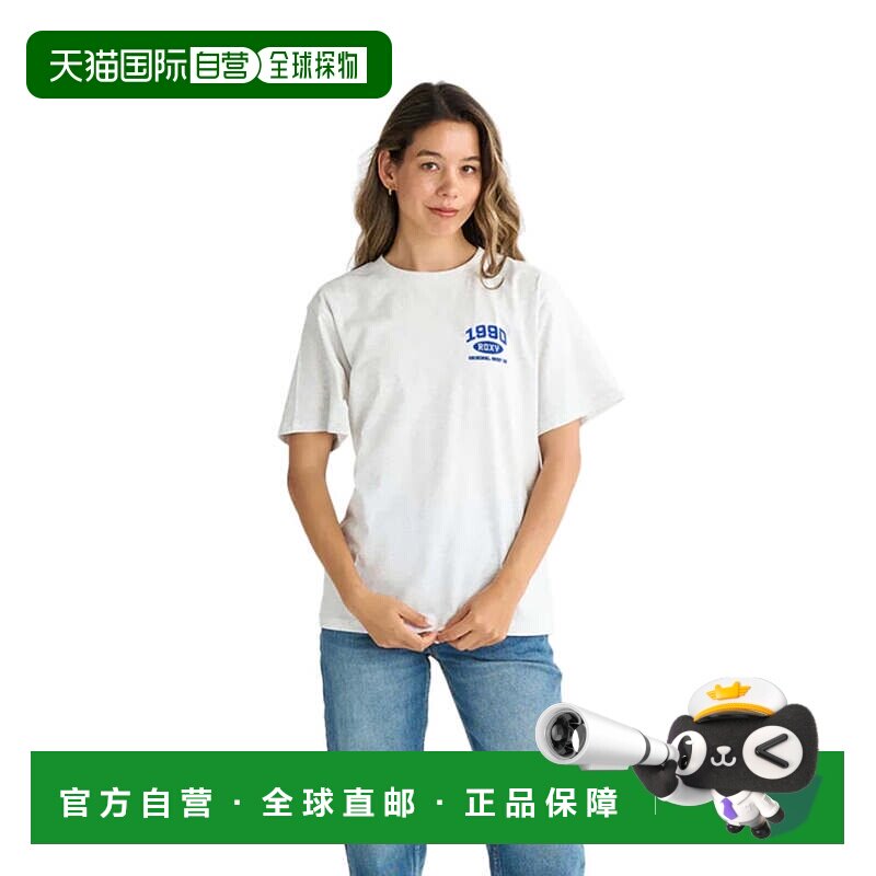 日本直邮ROXY 女士 MY ROOTS T 恤 25SPRST251090 - 实物图
