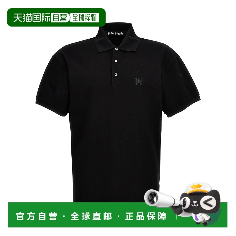 1h可退 欧洲直邮palm angels 男士 上装T恤百搭舒适减龄流行穿搭