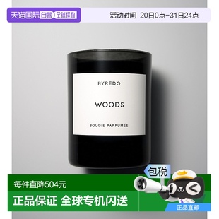 Wood木香高级室内香薰香氛蜡烛新款 自营BYREDO柏芮朵