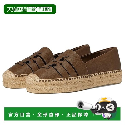 1h可退 香港直邮Tory Burch 托里 伯奇 女士 Ines 多带防水台麻底