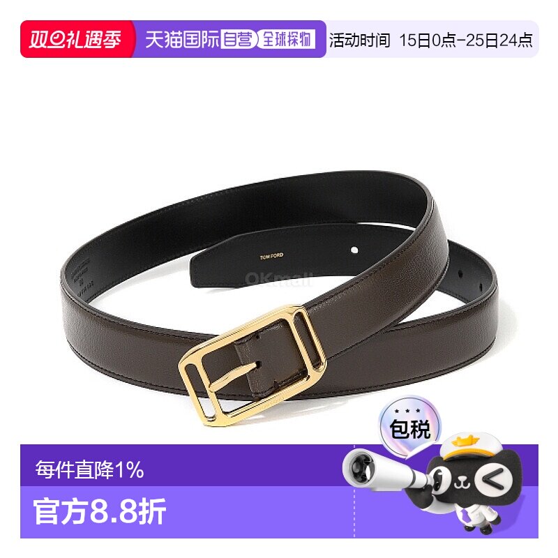 韩国直邮TOMFORD TB308 LCL311X 1B051 腰带皮带