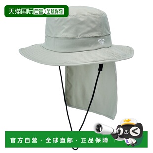 日本直邮ROXY男女同款防晒垂感渔夫帽 UPF50+防水轻量 RSA261712