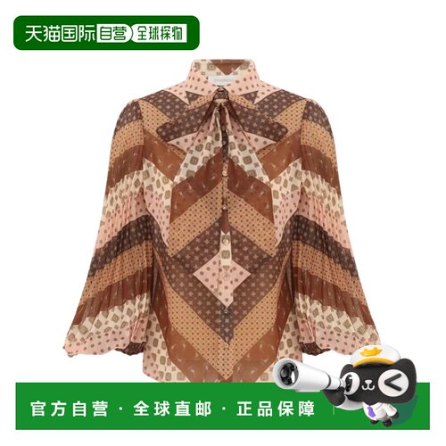 香港直邮ZIMMERMANN 女士衬衫 7698TF26RCVCHC AW2026 花色