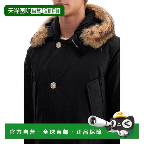 欧洲直邮WOOLRICH 男士羽绒服CFWOOU0482MRUT0001BLK高端流行休闲