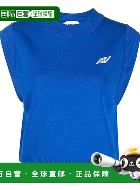 香港直邮AUTRY 女士 蓝色毛线衫 VESW426YASTER blue蓝色 舒适时