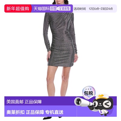 自营Walter Baker Camilla Dress - Black 连衣裙美国直发奥莱