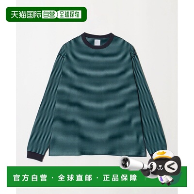 日本直邮GOOD PEOPLE GOOD STITCHING GOOD PRODUCT 男士 圆领条T