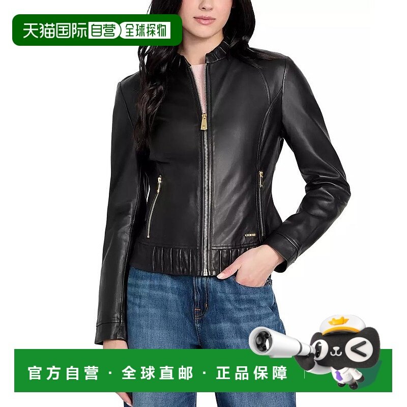 1h可退 【美国直邮】guess 女士 皮质外套