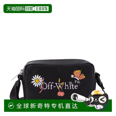 香港直邮OFF-WHITE C O VIRGIL ABLOH 女童 徽标印花斜挎包童装 0
