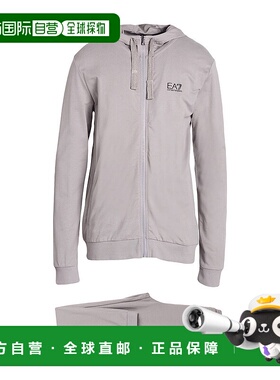 1h可退 香港直邮潮奢 Ea7 男士 Outfit 运动运动装 grey灰色 舒适