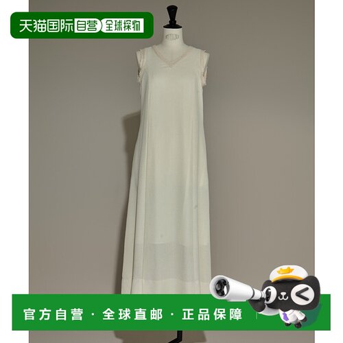 1h可退 日本直邮STUDIOUS 女士V领无袖网纱夏日连衣裙 125311031