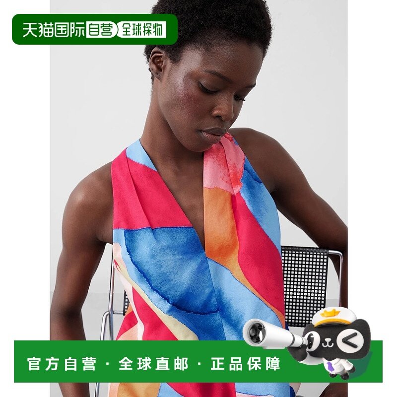 1h可退 日本直邮BANANA REPUBLIC 女士V领亚麻上衣 734142新款,女装/女士精品,衬衫,淘宝优惠券,粉丝福利购,淘宝优惠卷