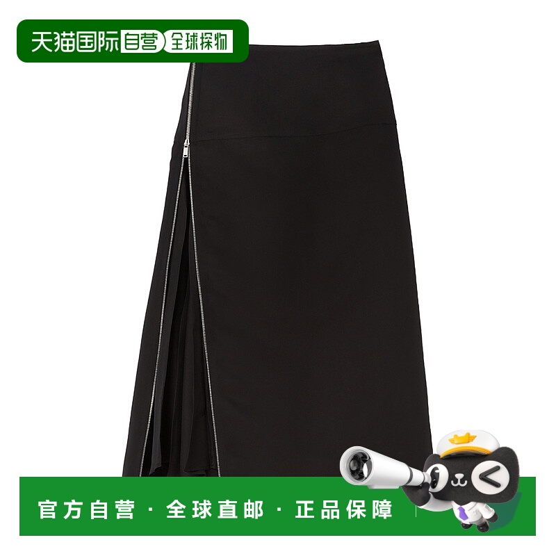 香港直邮Jil Sander 侧面拉链半身裙 J03MA0125J65003