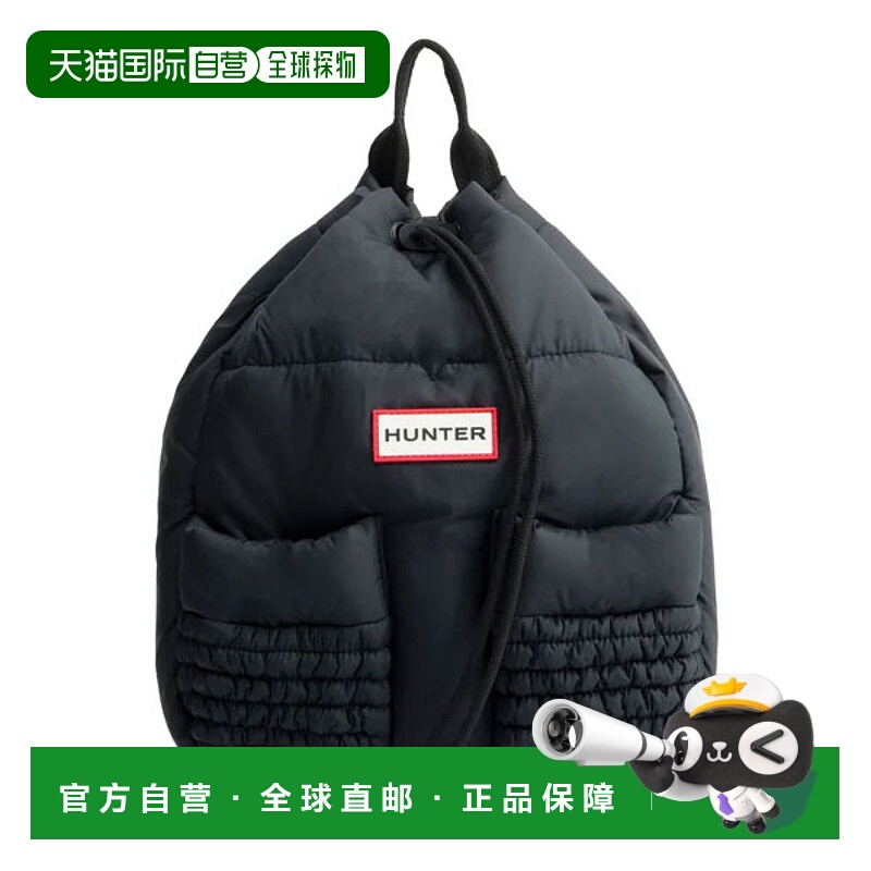 日本直邮Hunter 烟熏羽绒背包 (UBB3706KBM-BLK)