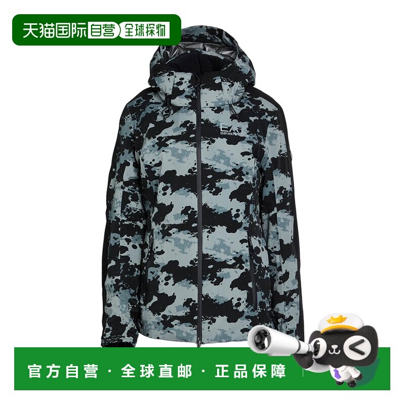 香港直邮Ea7 女士 Wear 雪白色运动装 black黑色 舒适时尚外套