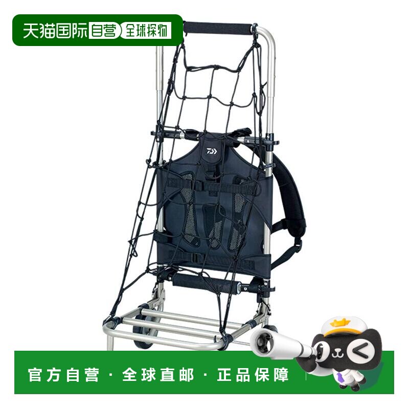 日本直邮Daiwa 钓具包 F Pack Caster L（A）黑色 929875