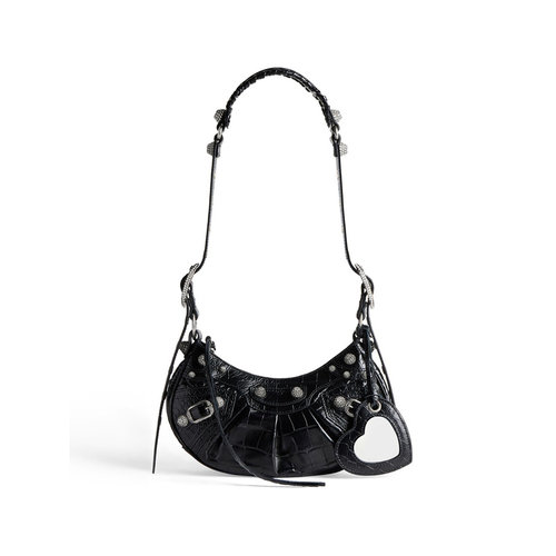 BALENCIAGA 女士斜挎包 67130923EJY1000 AW2023 黑色