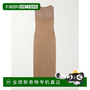 9841429 1小时内可退 中长连衣裙 香港直邮KHAITE brown棕色 女士