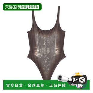 A174800LHBN 连体泳衣 香港直邮Diesel 无袖