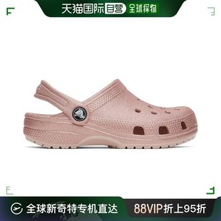 卡骆驰 Crocs 女童 粉色 香港直邮潮奢 婴儿凉鞋 Glitter Classic