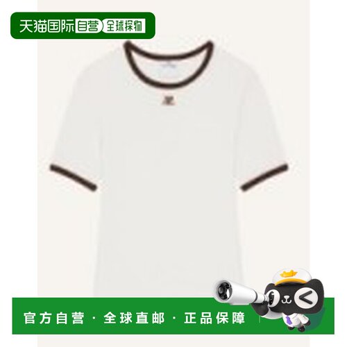 香港直邮COURREGES 女士T恤 125JTS017JS0203B264 AW2026短袖