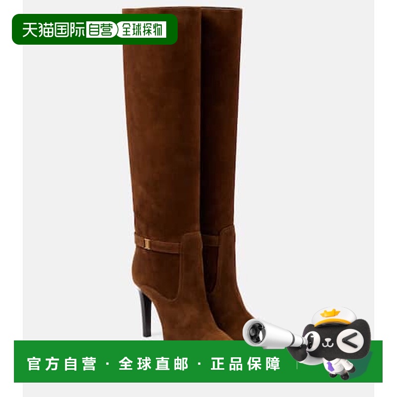 1h可退 香港直邮Saint Laurent 圣罗兰 女士 Diane 100 绒面革及