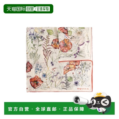 香港直邮ALEXANDER MCQUEEN 女士围巾 8585293001Q9274 SS2026