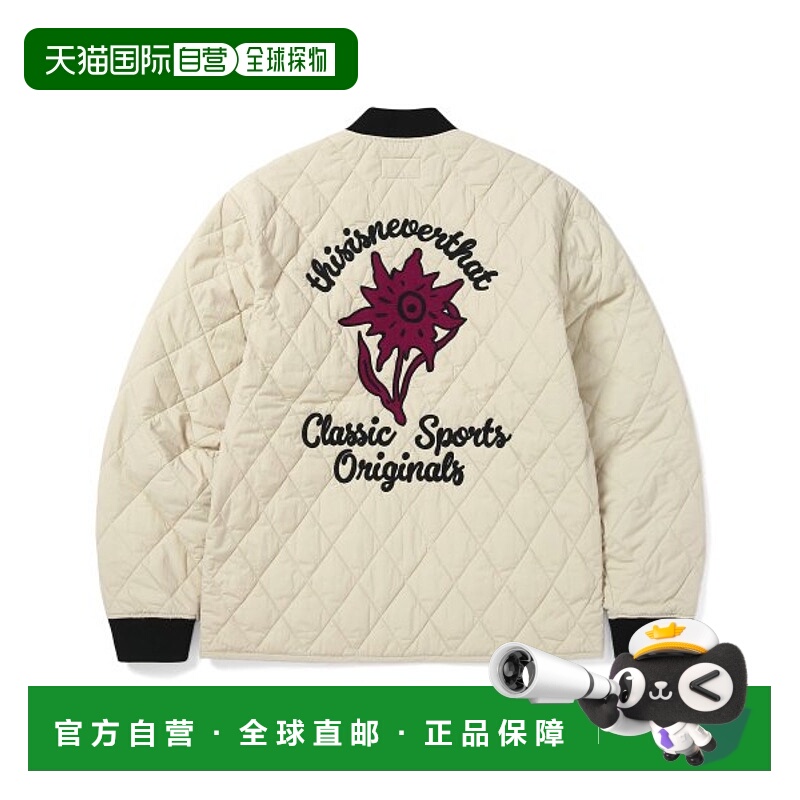 韩国直邮THISISNEVERTHAT 夹克Edelweiss Quilted Jakcet StoneTN