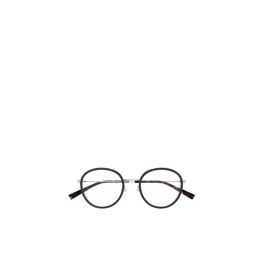 GUCCI 女士眼镜 GG1851O004 SS2025 黑色 几何框平光镜