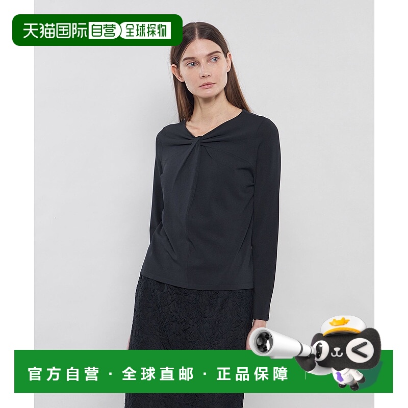 1h可退 日本直邮EPOCA 女士扭结细节针织套头衫 M5N14512__