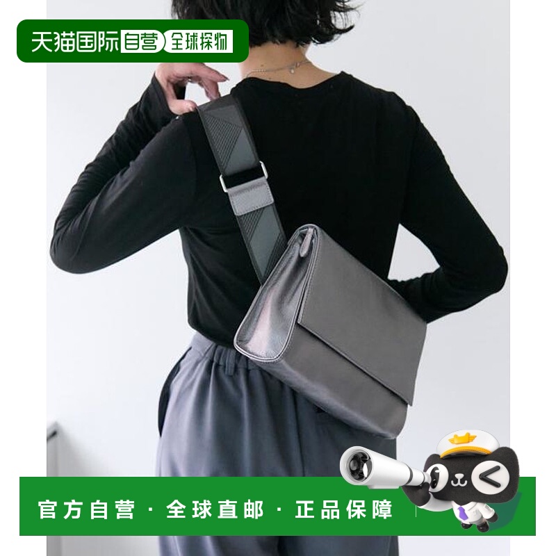 1h可退 日本直邮官方授权 ear PAPILLONNER 印花宽肩带斜挎包 男