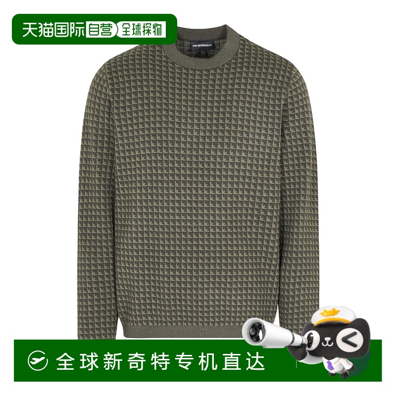 1h可退 香港直邮EMPORIO ARMANI 男士针织毛衣 EM001989AF14199F8