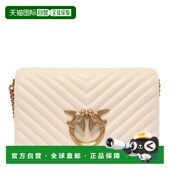 香港直邮PINKO 白色 AW2024 女士单肩包 100063A0GKZ14Q