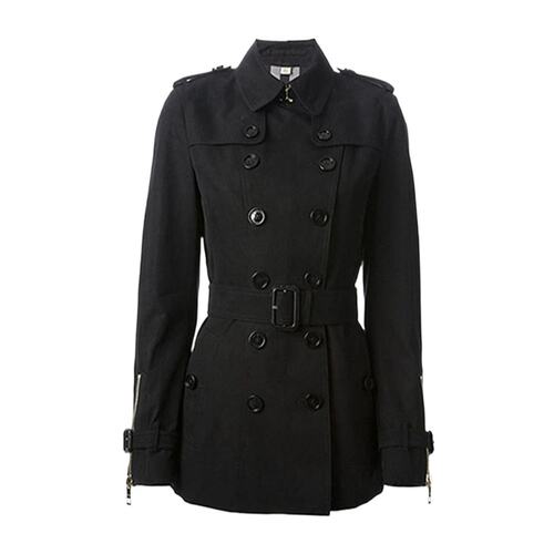 Burberry 休闲翻领双排扣风衣 39442791
