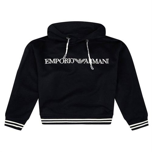 香港直邮Armani阿玛尼男士连帽卫衣经典logo套头长袖3K1MG2NXQZ