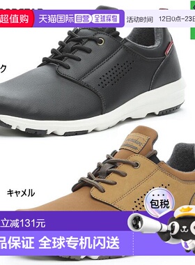 日本直邮4E宽Moonstar男式SPLT AMM101运动鞋低帮休闲减震抗菌防M