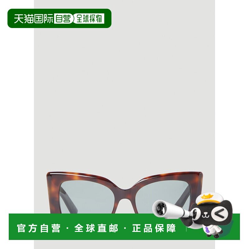 1h可退 香港直邮Saint Laurent 圣罗兰 女士 Blaze 玳瑁太阳镜 73