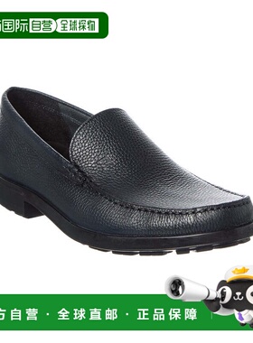 自营Bally Otinel Leather Moccasin - blue 美国奥莱直发