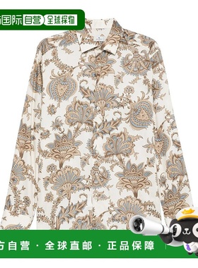 1h可退 香港直邮潮奢 Etro 艾特罗 男士 大花朵衬衫 MRIB000199SA